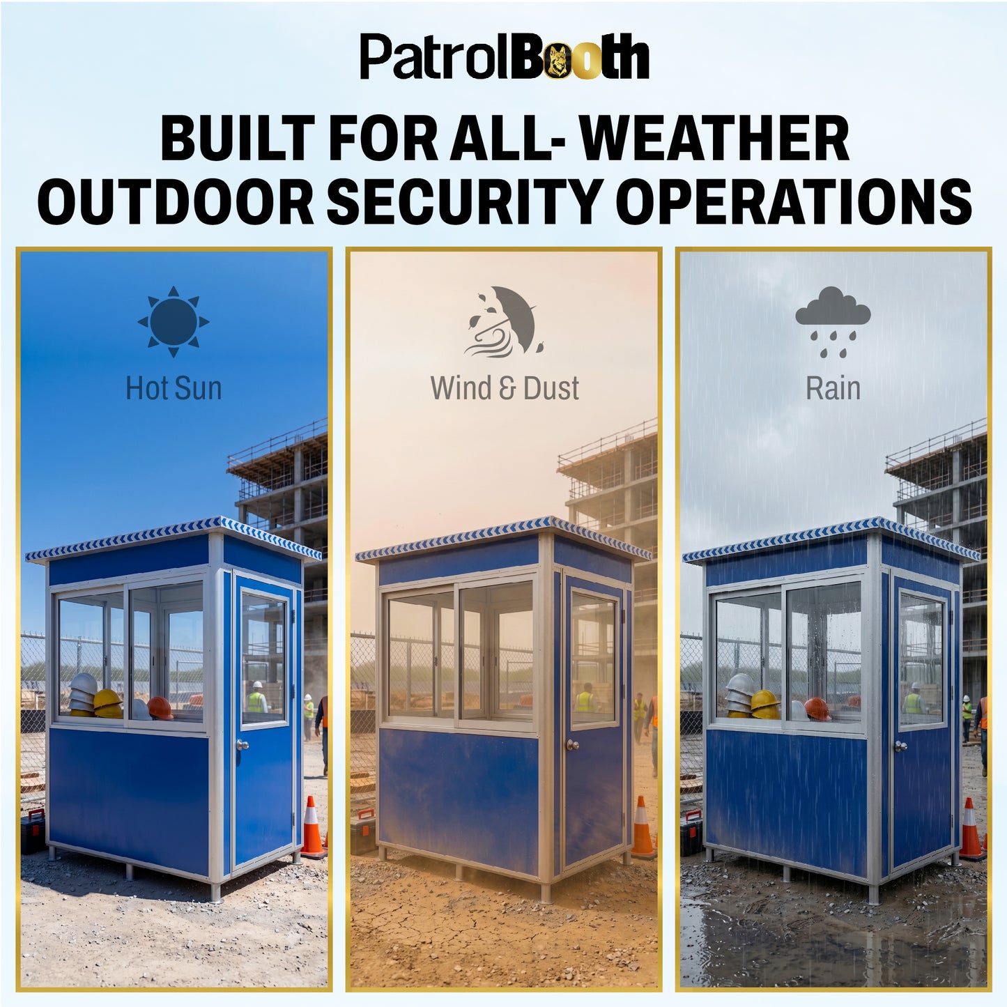 Customizable Security Booth