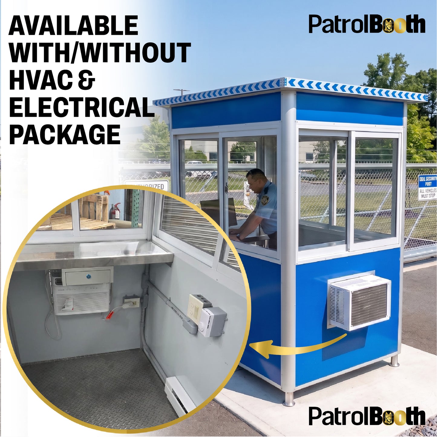 Customizable Security Booth