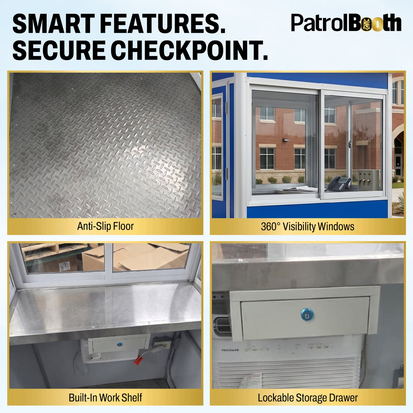 Customizable Security Booth