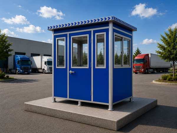 6x6 security booth